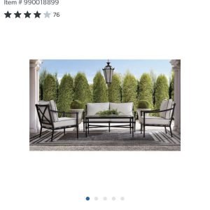SAMS CLUB OUTDOOR SEATING SET - SC-9325
